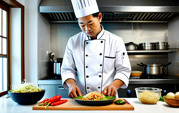 자바스크립트 성능 테스트 자동화 방법 - A family-friendly scene of a Thai family (father, mother, child) visiting a historical temple in Ayu...